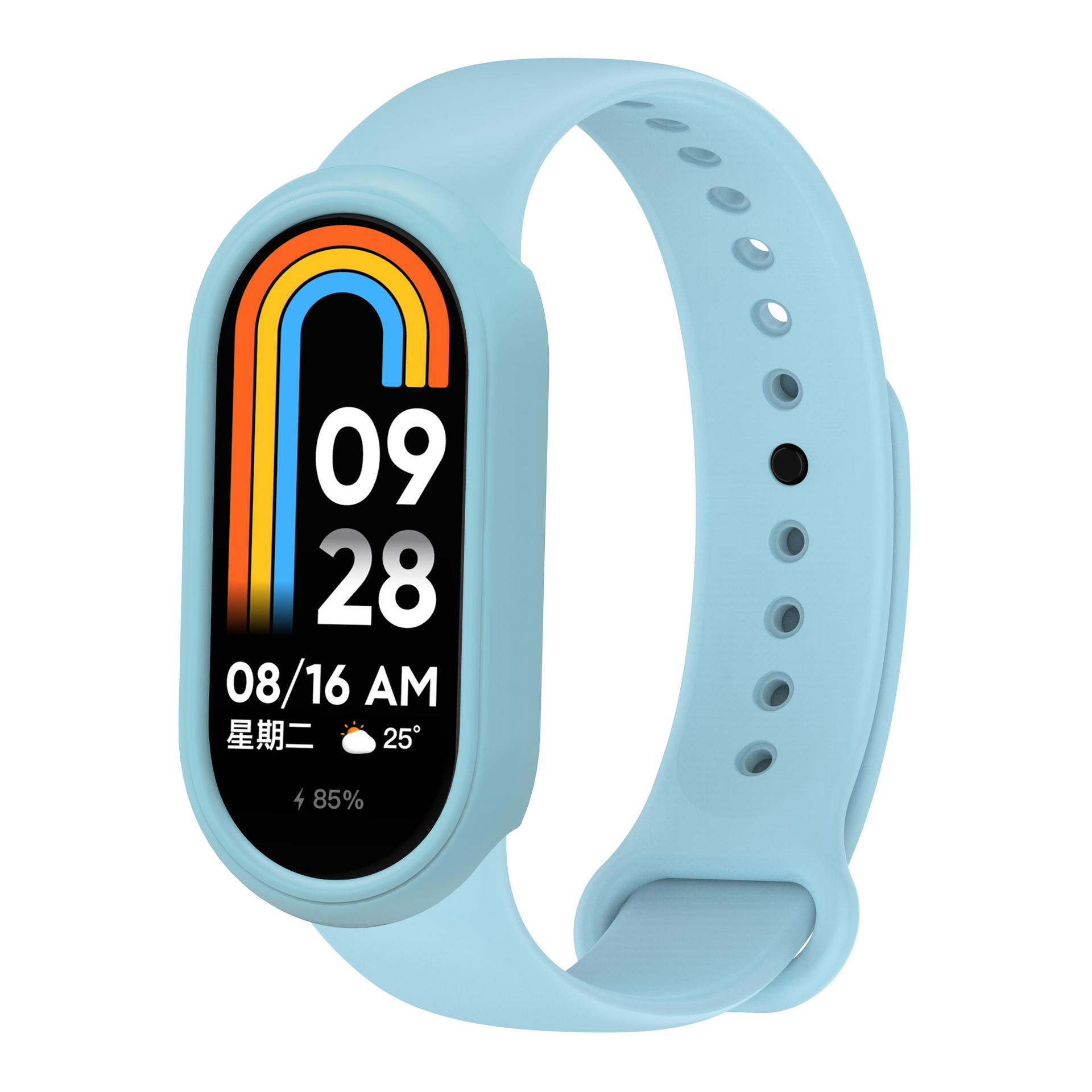 Dây đeo tích hợp case vỏ bảo vệ cho Xiaomi Mi Band 8