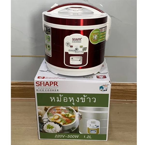 Nồi Cơm Điện SFIAPR SH-129 (1.2 lít) - Màu Ngẫu Nhiên - Hàng Chính Hãng