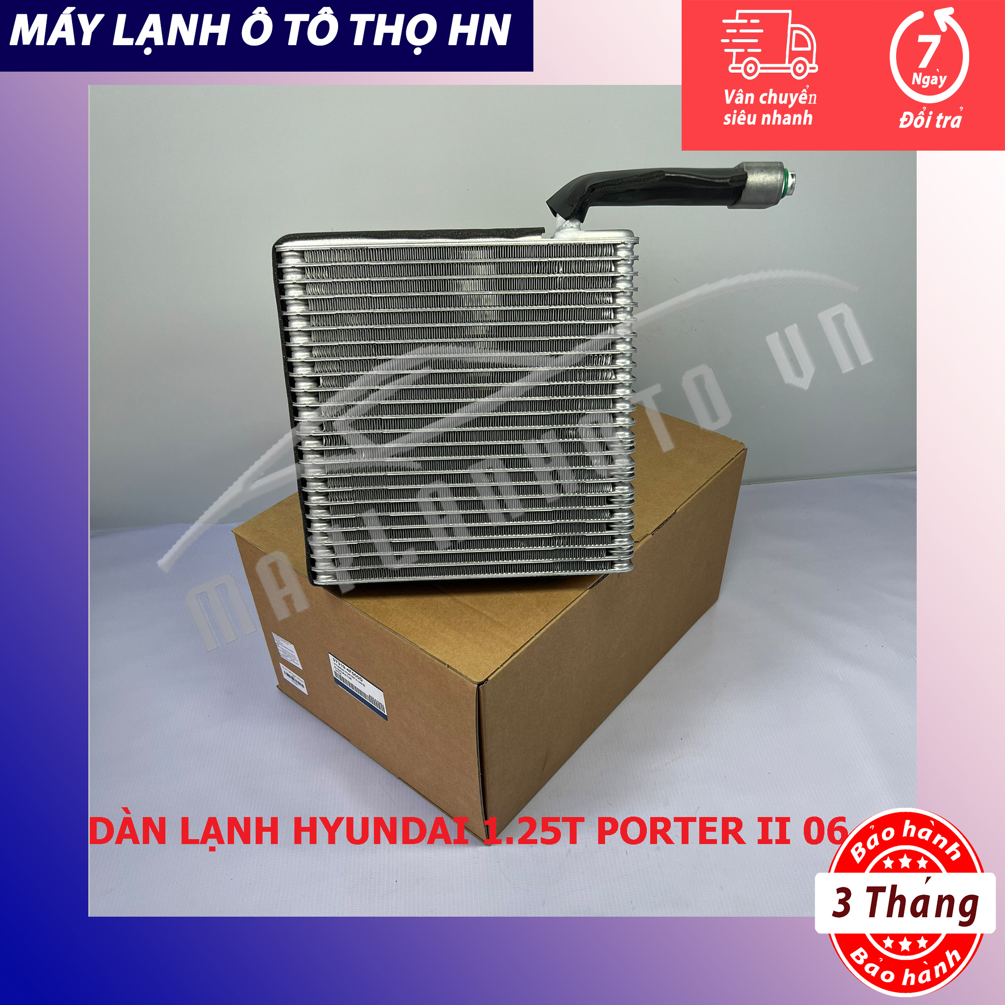 Dàn lạnh Hyundai Porter 2 1,25 tấn 2006 2007 2008 2009 2010 2011 2012 2013 2014 hàng xịn Hàn Quốc 06 07 08 09 10 11 12 13 14