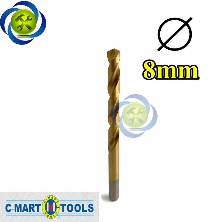 Mũi khoan sắt 8mm C-Mart A0100-8