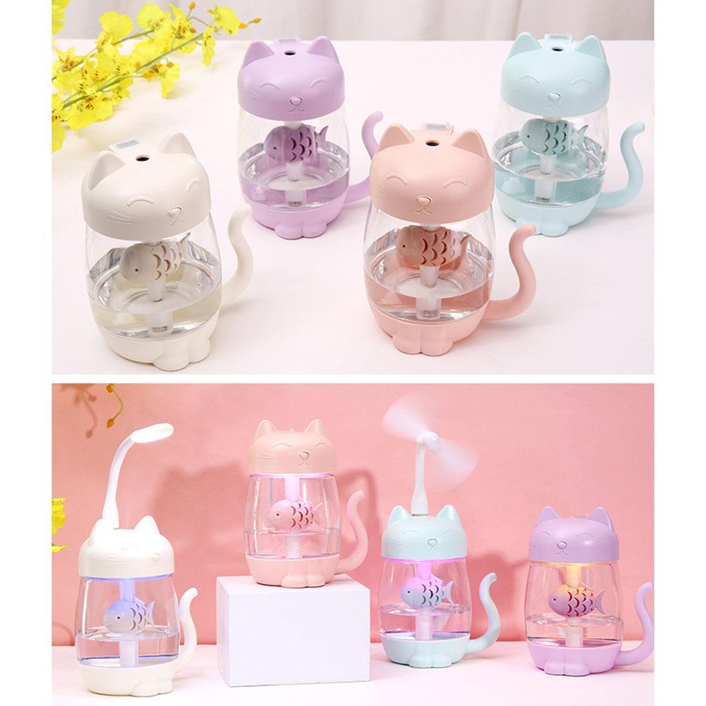 USB Cute Cat Air Humidifier Cool Mini Humidifier