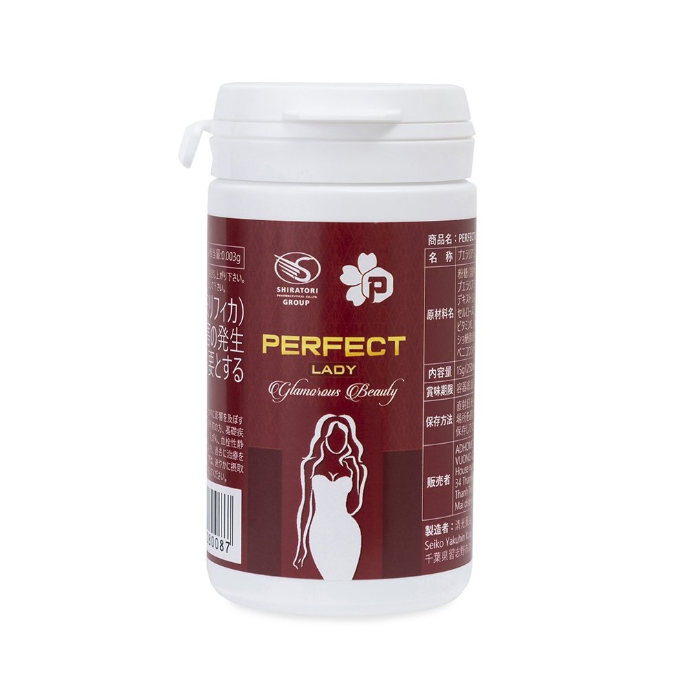 Nội tiết Tố Nữ Perfect Lady giúp phục hồi estrogen kéo dài thanh xuân