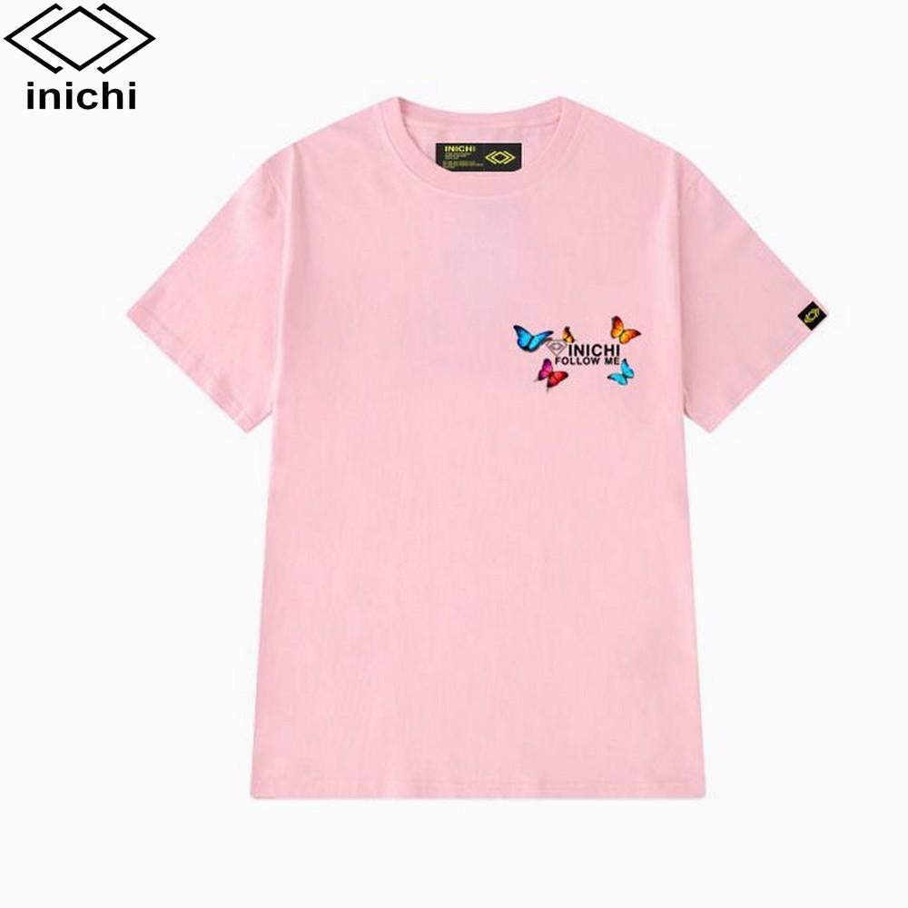 Áo thun unisex in họa tiết bướm INICHI 4 màu I11