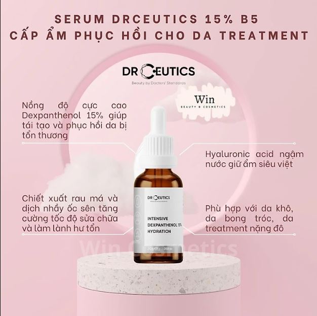 Tinh Chất Vitamin B5 DrCeutics Intensive Dexpanthenol 15% Hydration