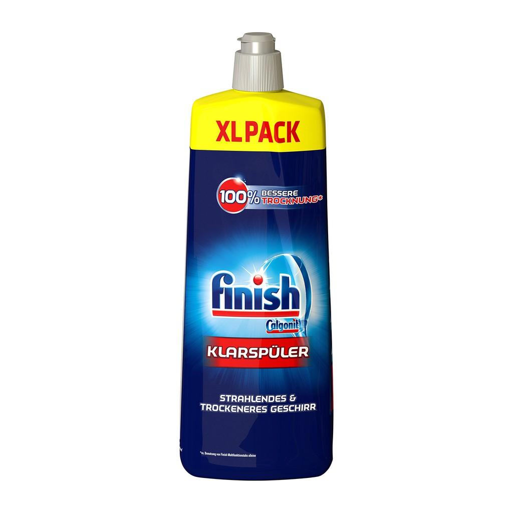 Combo 70 Viên rửa bát Finish eco Hữu cơ cho Máy + Nước làm Bóng Finish 400ml chuyên dùng cho máy