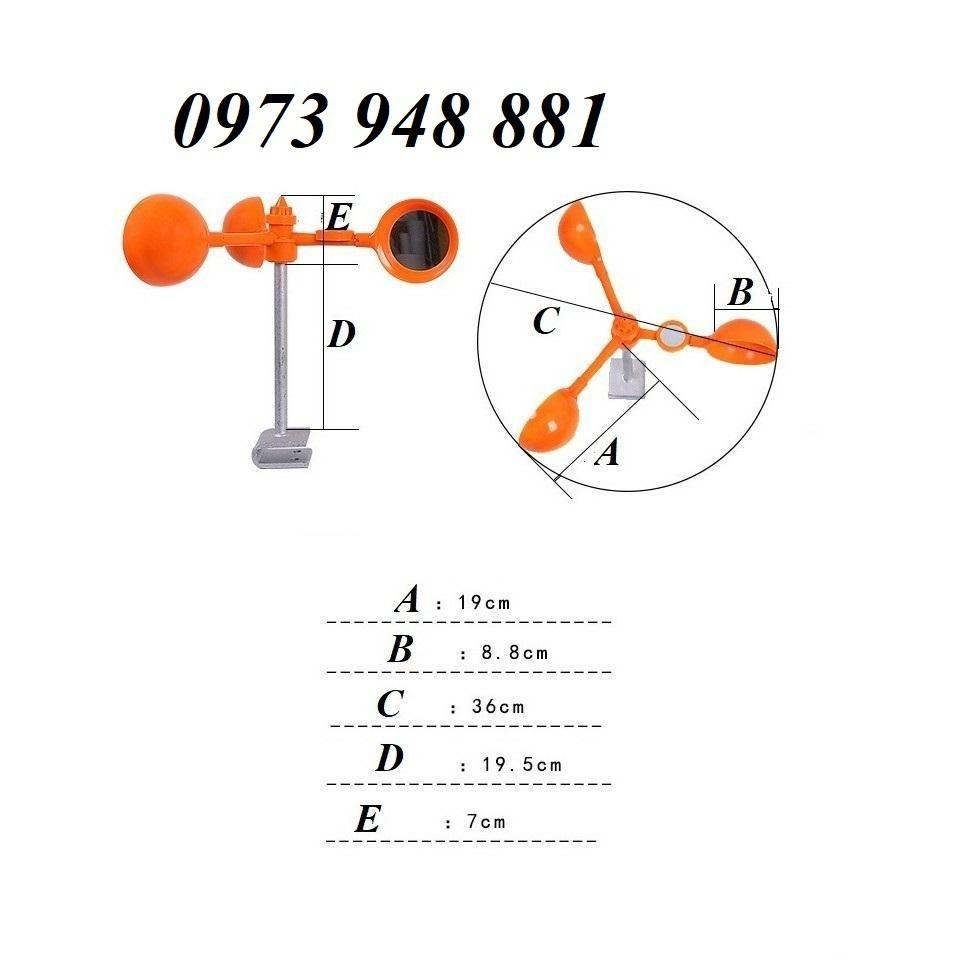 Quạt, chong chóng đuổi chim ngành điện, nông nghiệp 04