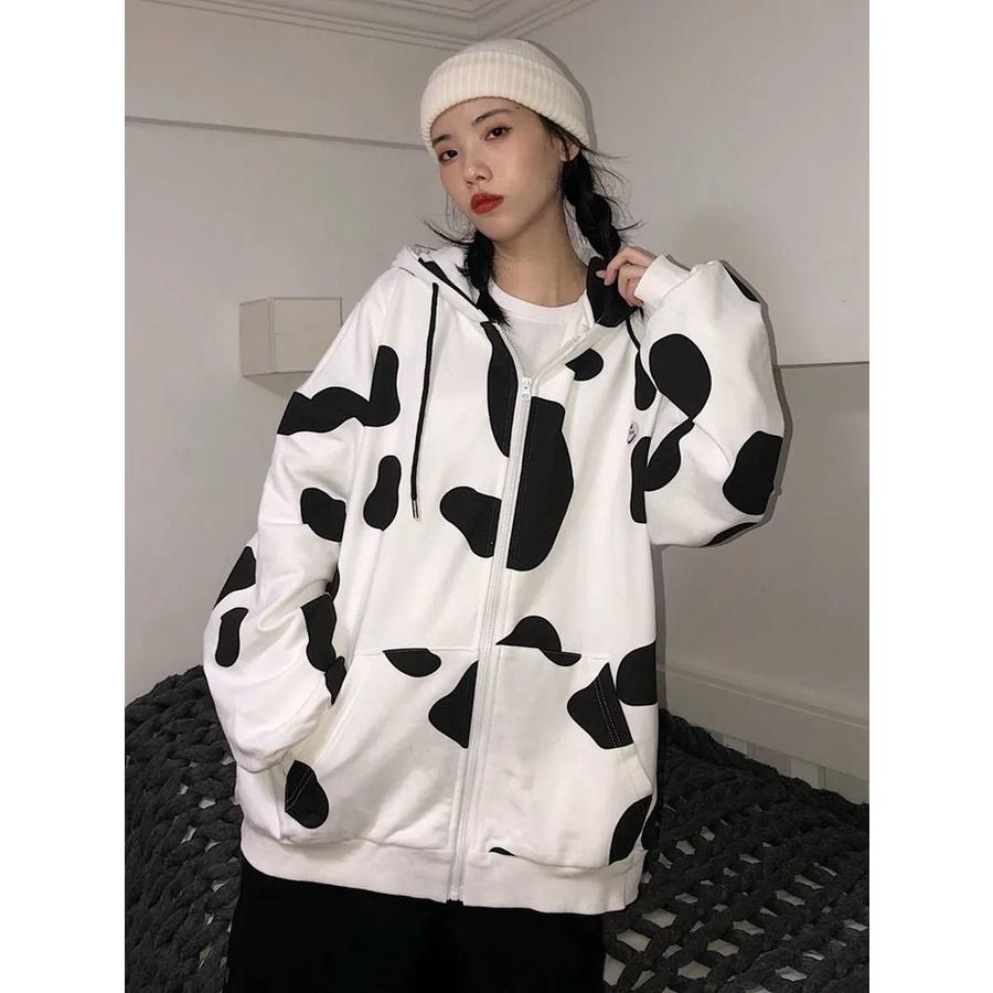 Áo Sweater Bò Sữa đáng yêu. phong cách Ulzzang Hàn Quốc tay dài. CoolZ C018