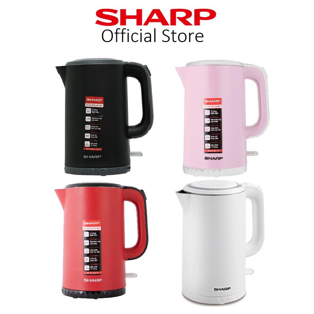 Bình đun siêu tốc Sharp EKJ-17EVPS dung tích 1.7 lít - Hàng chính hãng