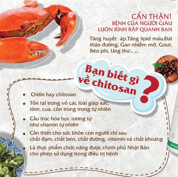 Thực phẩm bảo vệ sức khỏe Viên Chitosan - Thiên Sư. Tăng cường chức năng miễn dịch, Bảo vệ và giải độc gan