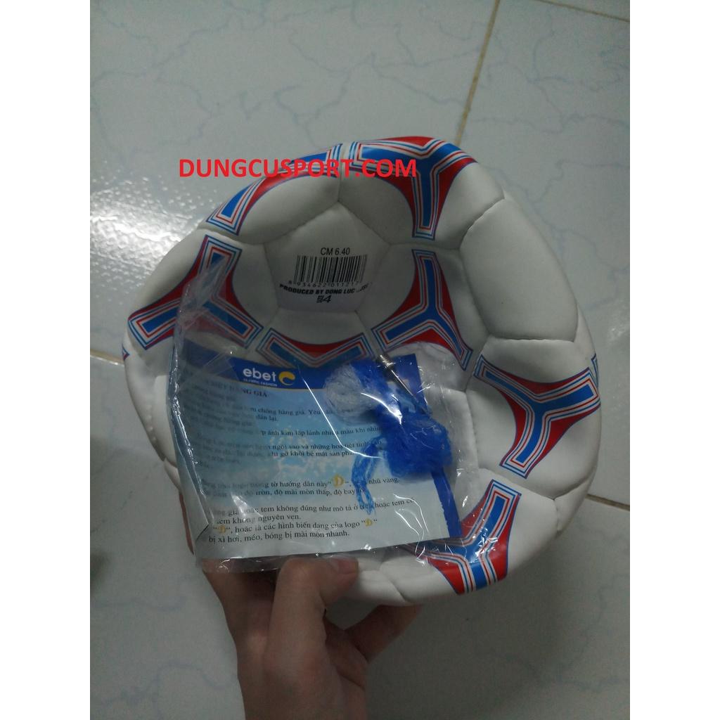 Quả Bóng Đá, Bóng Đá Động Lực Hoa Số 4 - Dungcusport tặng lưới + kim bơm