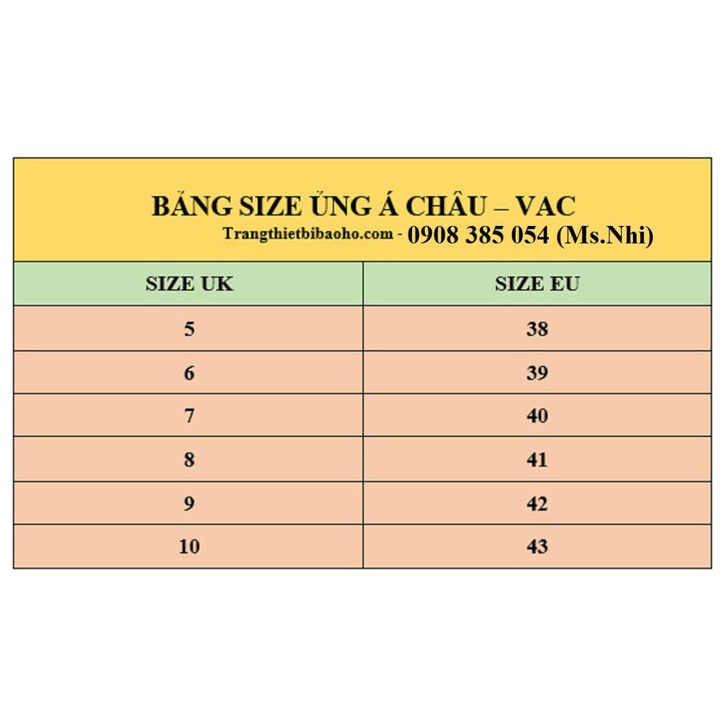 Ủng Xốp Màu Nâu Siêu Nhẹ Chống Thấm Nước Hãng VAC - Đầy đủ Size- Hình Thật