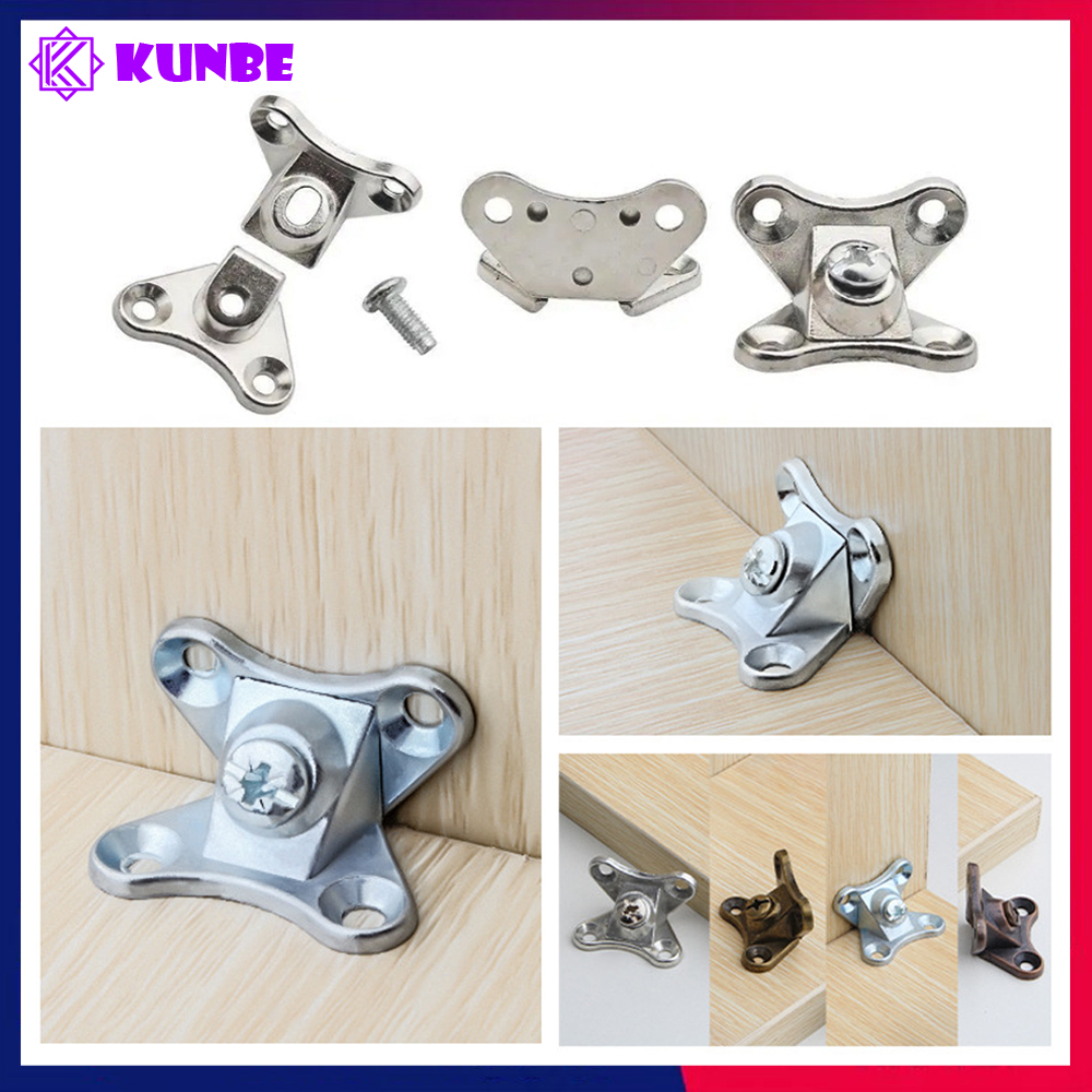 Bát Giá Đỡ Ke Góc Vuông KUNBE Sử Dụng Ke Đỡ Kệ Tủ Nội Thất Giúp Tháo Lắp Dễ Dàng