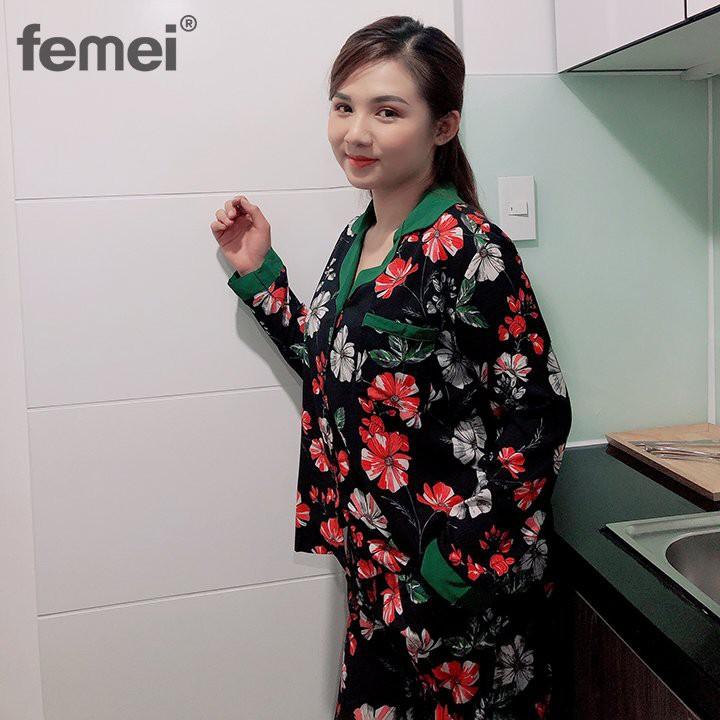 FEMEI - Bộ pyjama dài tay PND008