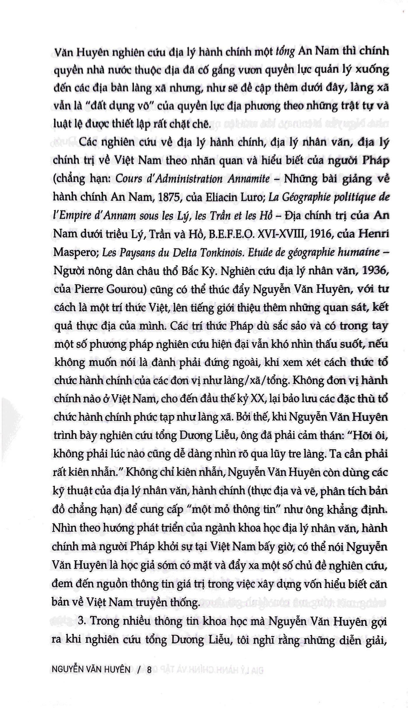 Địa Lý Hành Chính Và Tập Quán Người Việt Cùng 2 Di Cảo Chưa Từng Công Bố