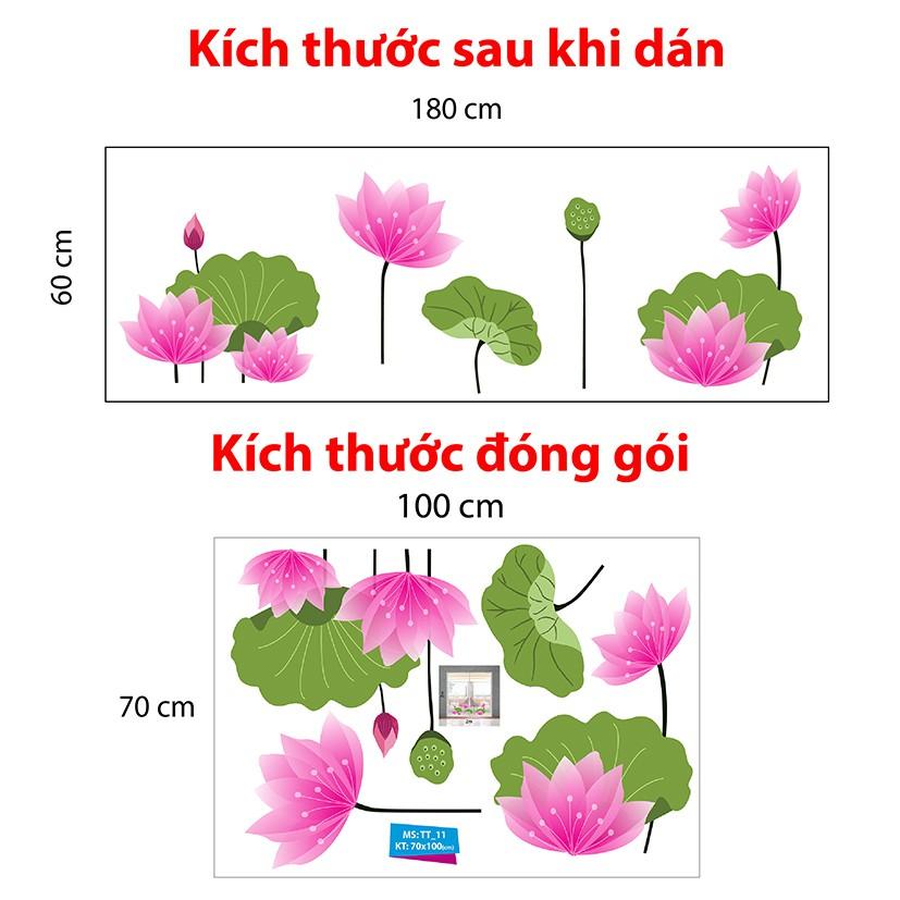 Decal trang trí trung thu 2023 combo bé nắm tay nhau đi đón Chị Hằng