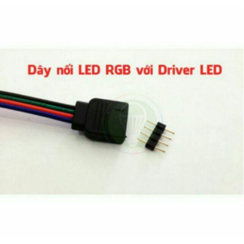 Gim Nối Led RGB Và Driver Led