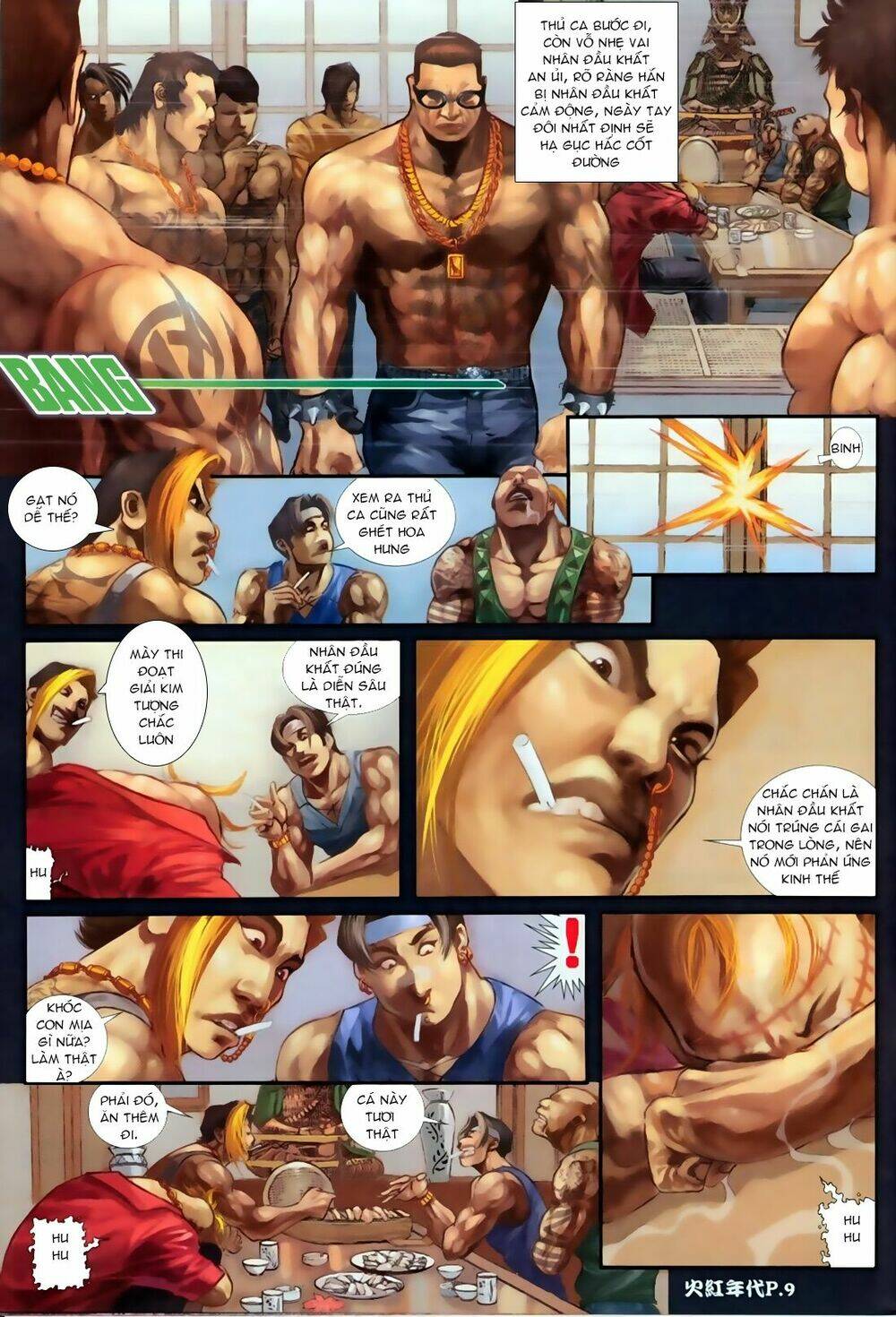 hỏa hồng niên đại hắc cốt đường chapter 68 8