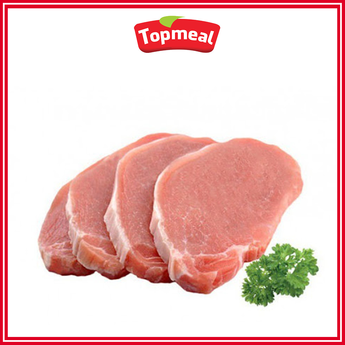 HCM - Thịt nạc thăn heo - Thích hợp với các món nướng, chiên, áp chảo, kho,... -