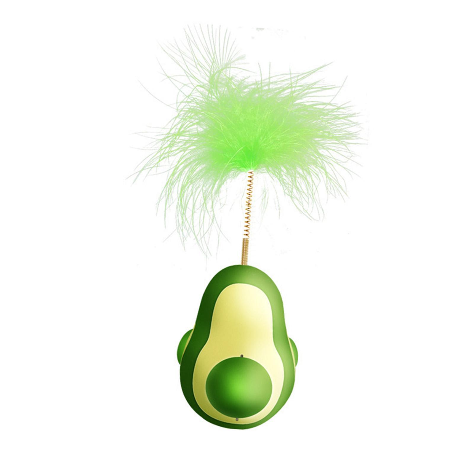 Shape Catnip Balls Tumbler Cat Gift Cat Toys for Indoor Cats Feather Cat Teaser Interactive Toy for Kitten Dog Cat Pet Exercise Toy