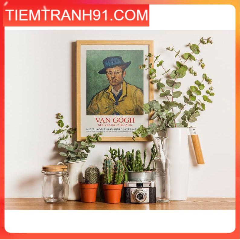 Tranh treo tường | Vincent van Gogh - Áp phích triển lãm (Nouveaux Tableaux) tại Bảo tàng Jacquemart-Andre