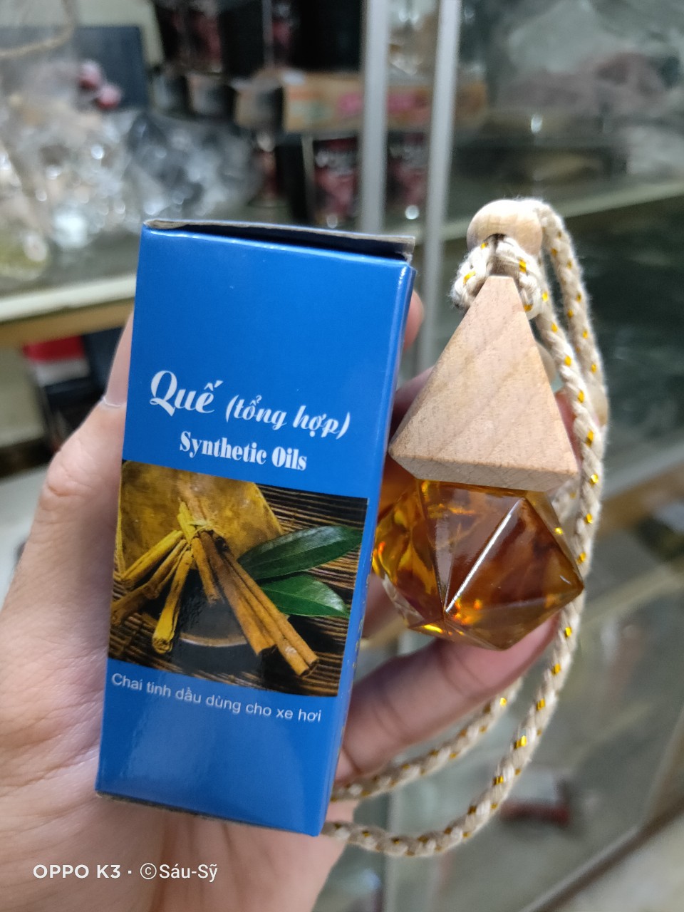 Chọn mùi - Tinh dầu Thảo Mộc nguyên chất treo xe Ô tô khử mùi thơm xe