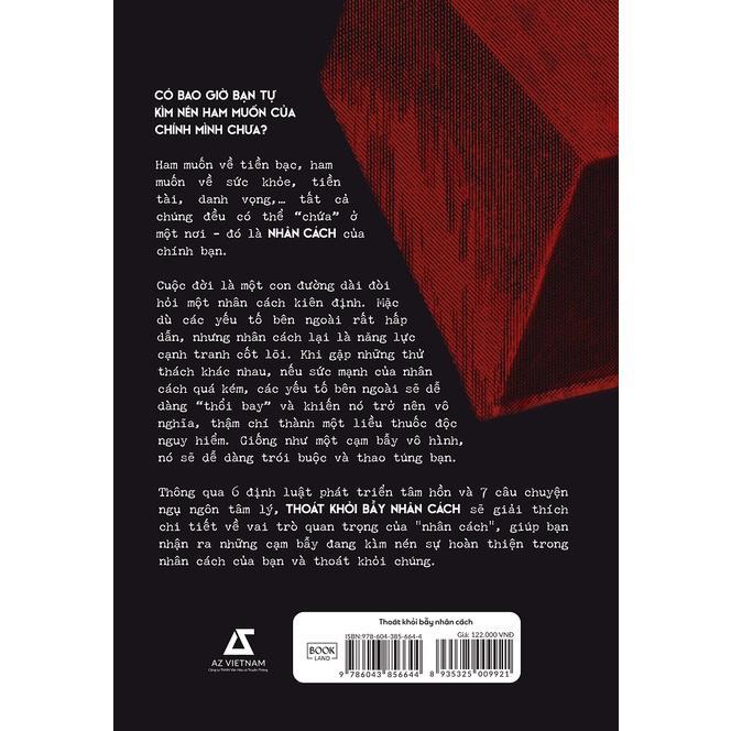 Sách Thoát Khỏi Bẫy Nhân Cách - Bản Quyền