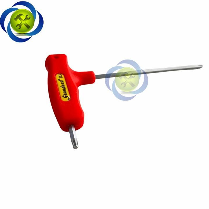 Lục giác sao T25 Standard loại chữ T cán đỏ 2 đầu