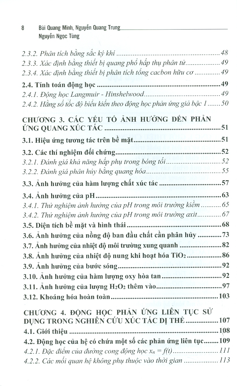 Nghiên Cứu Về Xúc Tác Quang Hóa Trong Xử Lý Nước (Ví Dụ Trong Phân Hủy Diclofenac Và Sulcotrone) (Bìa Cứng)