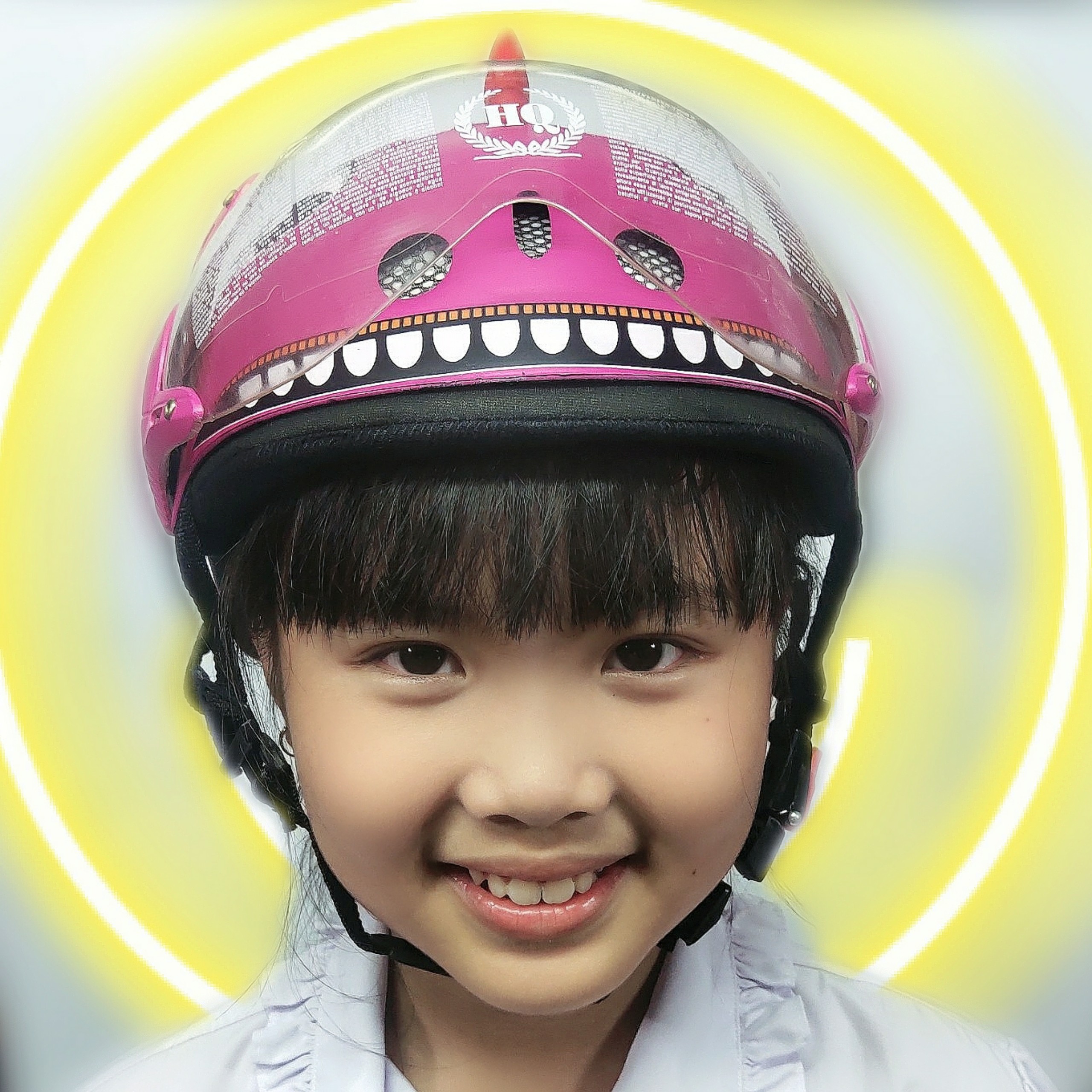 Mũ Nón Bảo Hiểm KhoNCC Hàng Chính Hãng - Cho Bé Trẻ Nhỏ Kiểu Dáng Khủng Long Có Kính Bảo Vệ Mắt - NHK-NBHKL-XALA