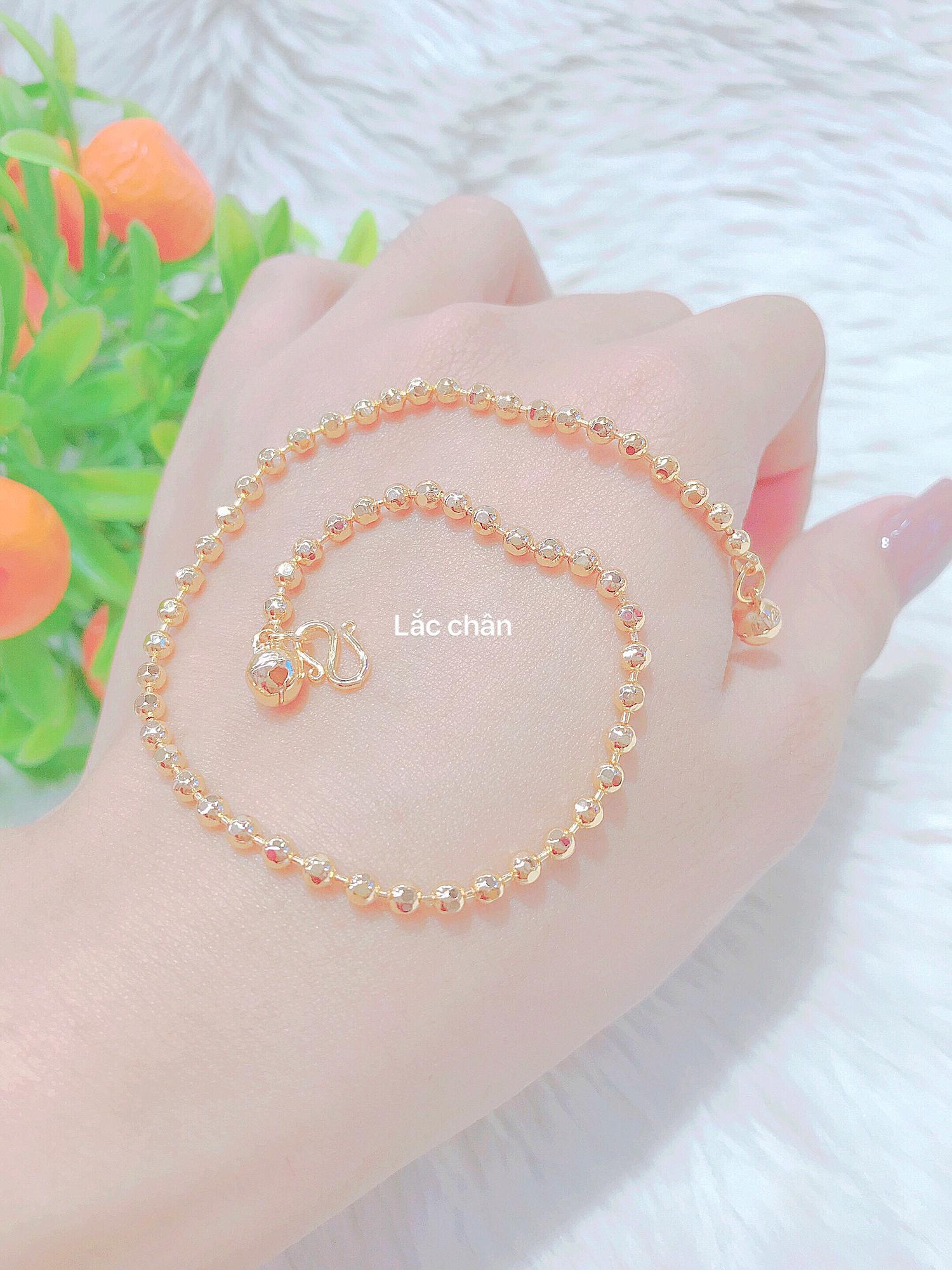 Lắc chân nữ mạ 18k cao cấp H261