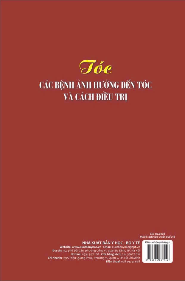 Sách - Tóc Các bệnh ảnh hưởng đến tóc và cách điều tri