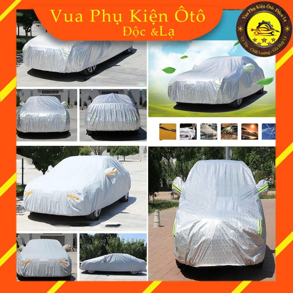 Bạt phủ xe ô tô 3 lớp tráng nhôm - bạt phủ ô tô cao cấp