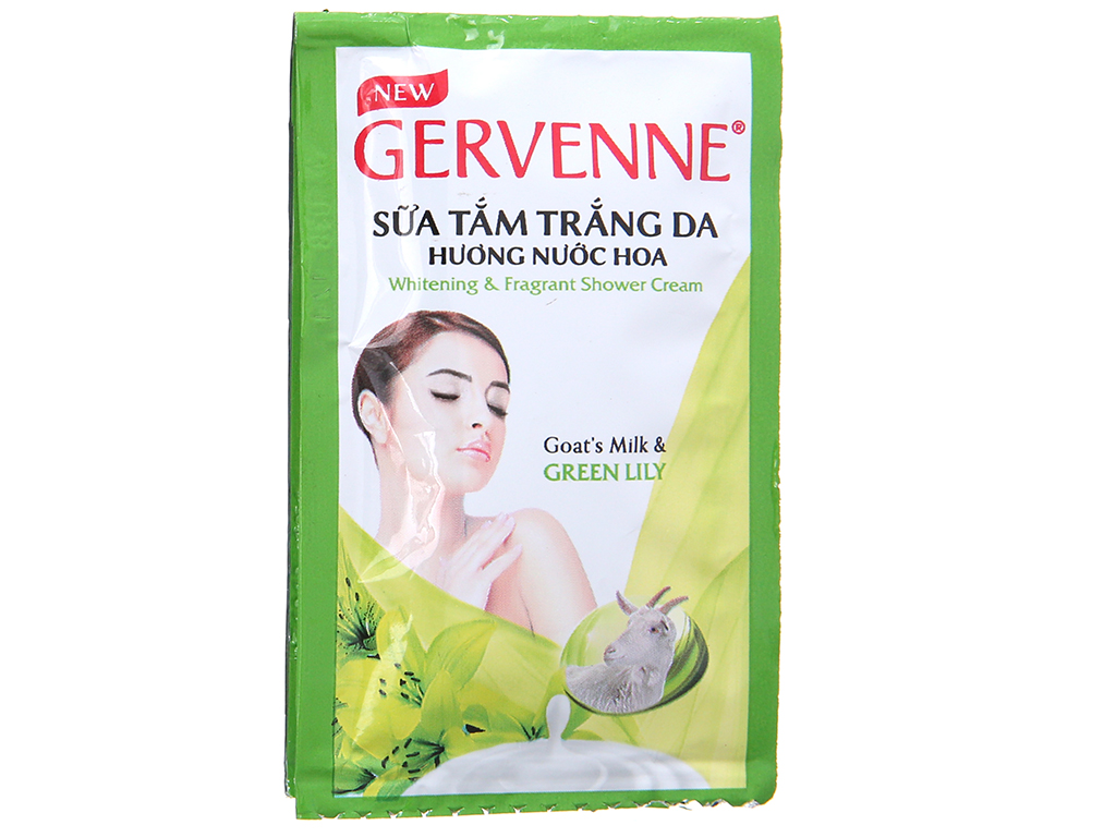 Combo 3 Dây Sữa tắm sữa dê Gervenne hương nước hoa 12 gói/ dây