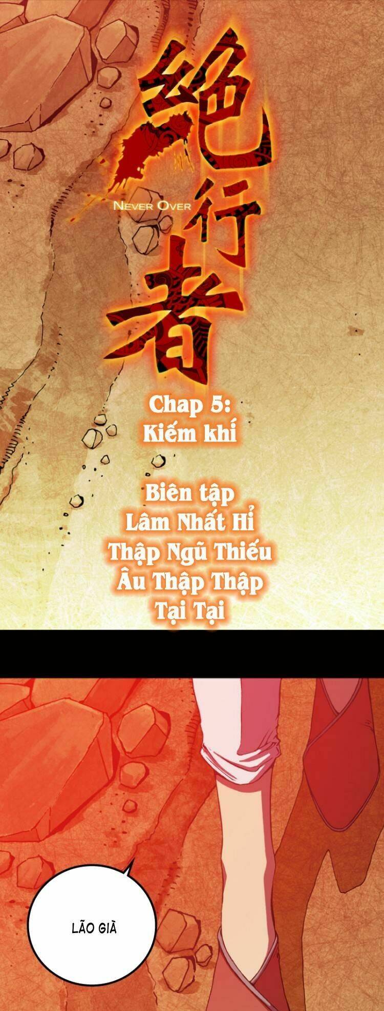 tuyệt hành giả (never over) chapter 5 1