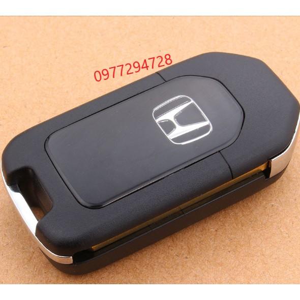 Vỏ gập chìa khóa ô tô Honda Civic 3 nút chuẩn size