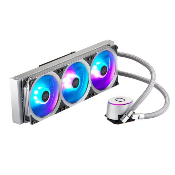 Tản nhiệt nước Cooler Master MasterLiquid ML360P Silver Edition ARGB - Hàng Chính Hãng