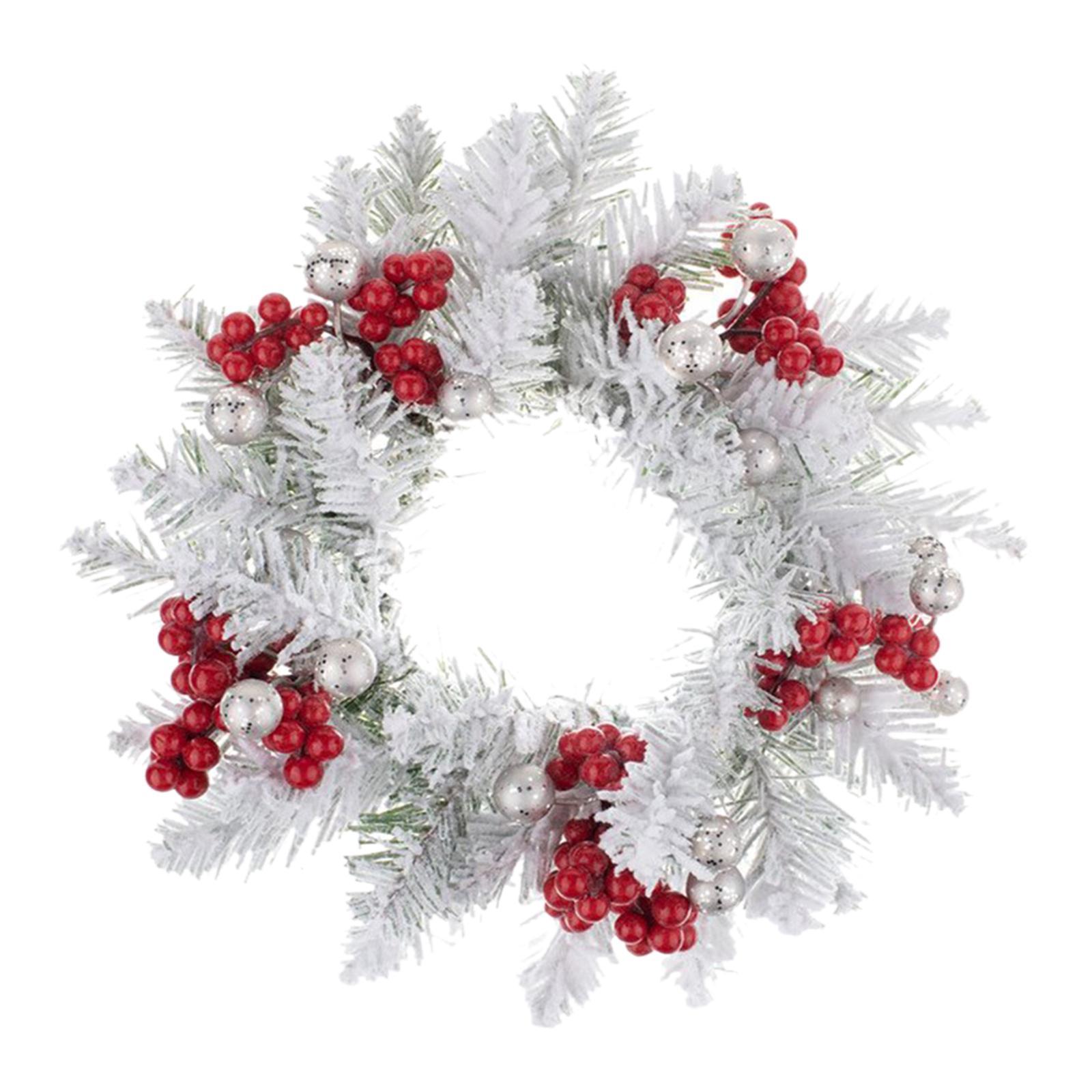 Candle Rings Candles Base Holder for Table Centerpiece Xmas Living Room