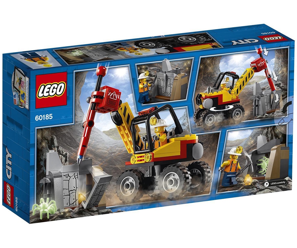 Bộ Lắp Ráp Máy Đục Đá - LEGO City 60185 (126 Chi Tiết)