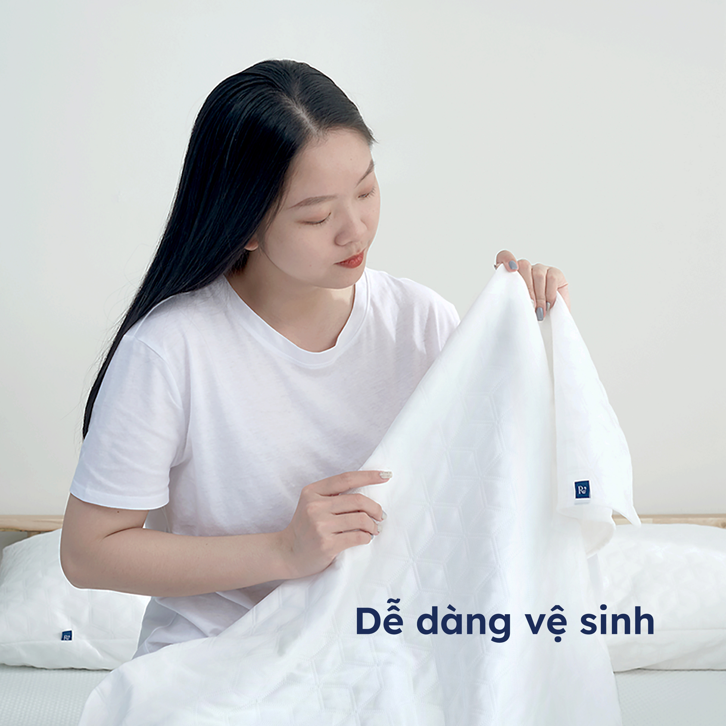 Tấm Giải Nhiệt IceGuard Ru9 Mát Lạnh, Ngủ Mát - Hoa Văn Mới
