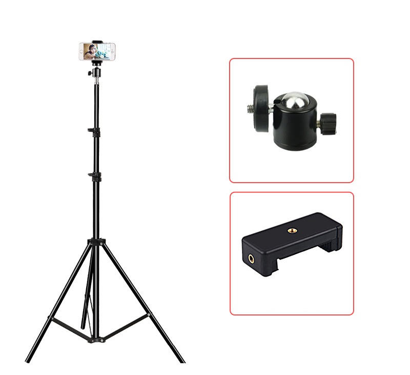 Chân Máy Quay Phim, Chụp Ảnh, Livestream Tripod LT02 - Hàng Nhập Khẩu