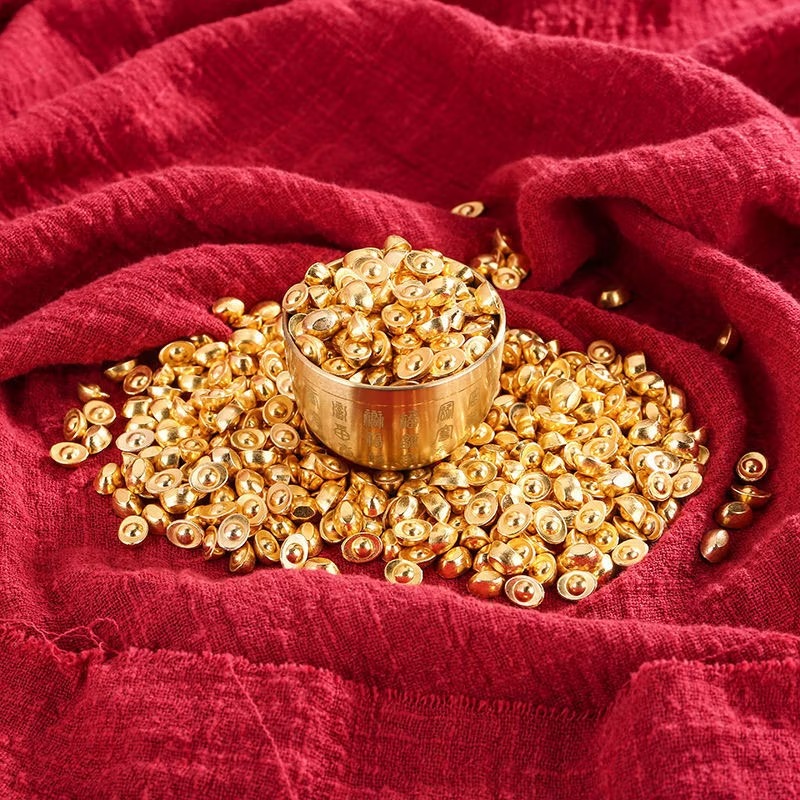 Kim Nguyên Bảo Set 100 Viên, Kim Nguyên Bảo Tài Lộc, Kim Nguyên Bảo May Mắn