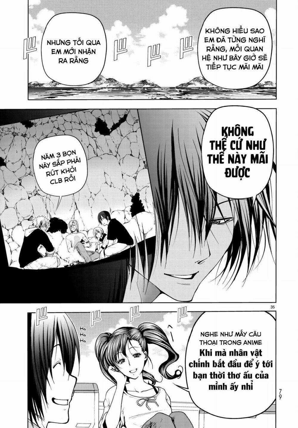 Cô Gái Thích Lặn - Grand Blue Chapter 43 - Trang 35