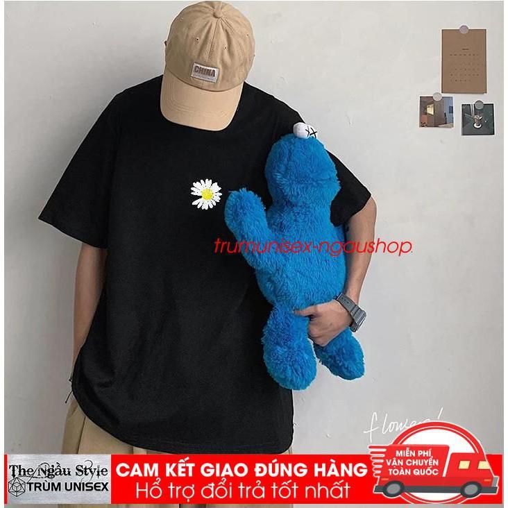 Hình Thật Áo thun Stee nam tay lỡ unisex form rộng overtee Hoa Cúc sét mini nhiều màu chất vải cotton xịn Trumunisex