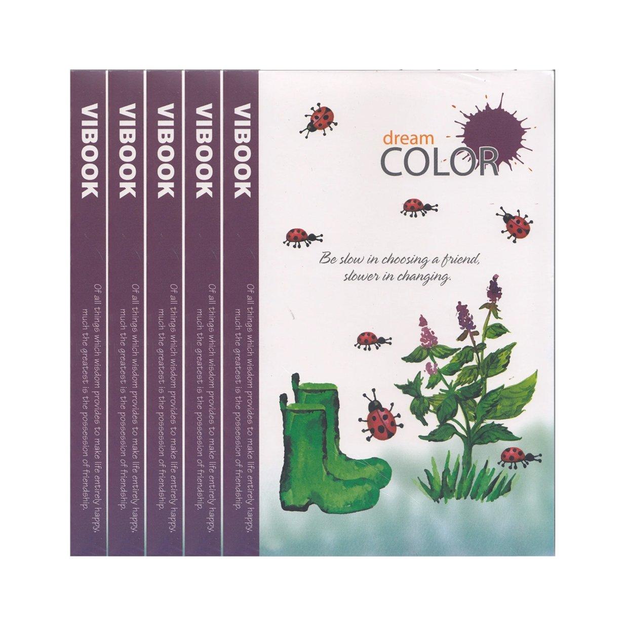 Lốc 5 Cuốn Tập Sinh Viên Vibook - Dream Color - 200 Trang