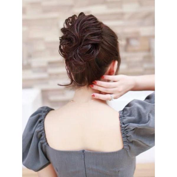 Tóc giả búi cột rớt đây