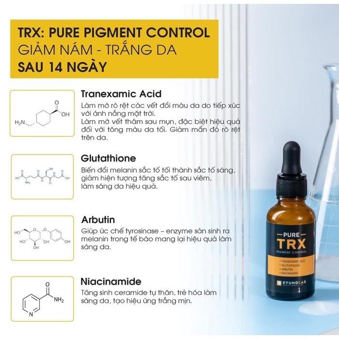 HÀNG NHẬP KHẨU - Serum nám KyungLab Pure TRX Pigment Control, TRX Kyung Lab giảm nám trắng sáng da 30ml