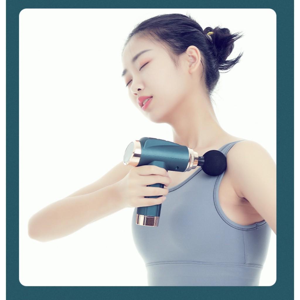 MÁY MASSAGE CẦM TAY 8 ĐẦU CÔNG NGHỆ 2022