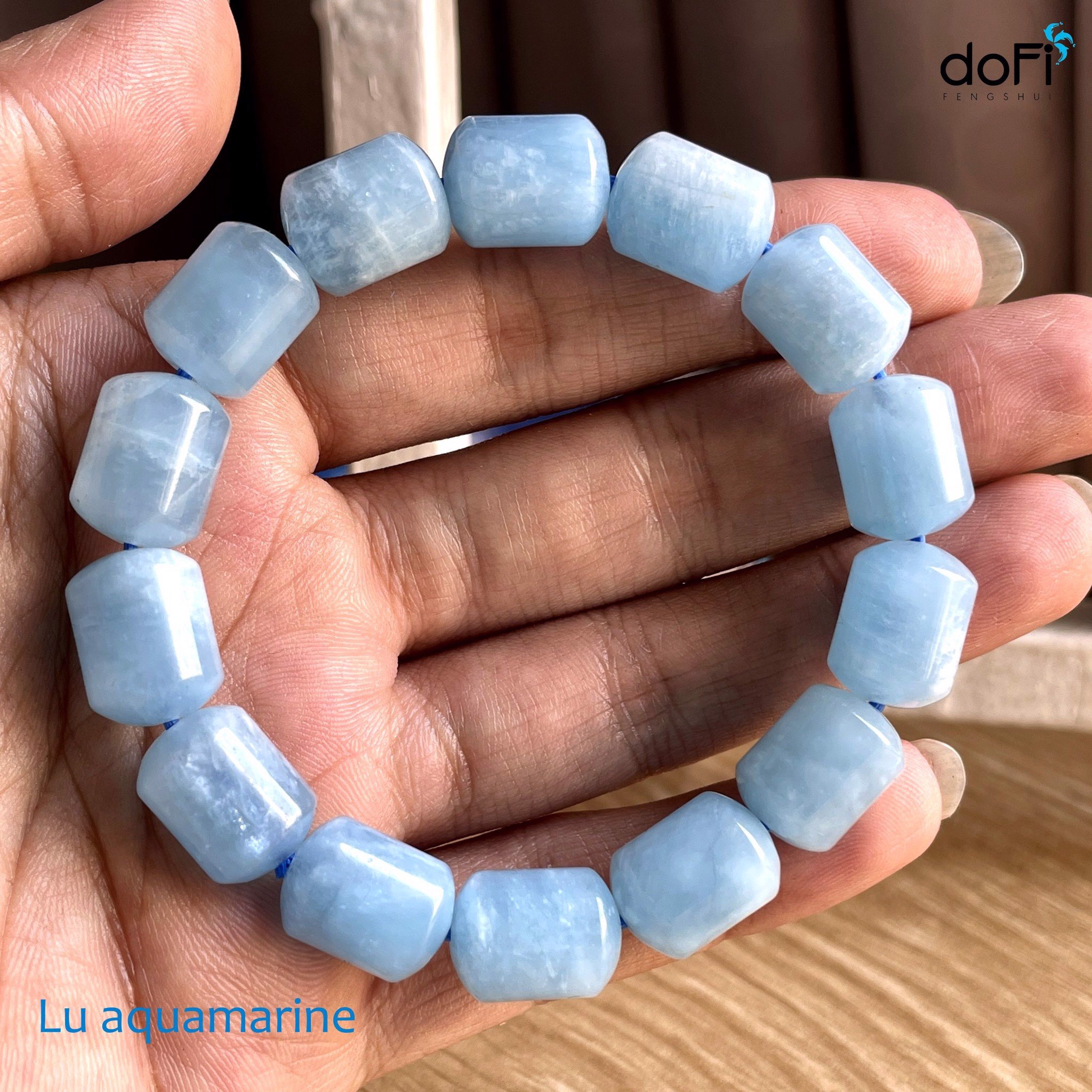 VÒNG LU THỐNG ĐÁ AQUAMARINE
