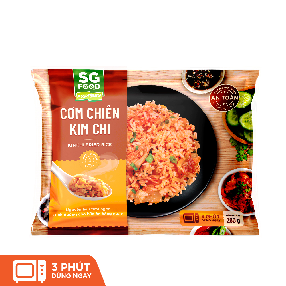 Combo 5 Gói Cơm Chiên Đủ Vị 200g