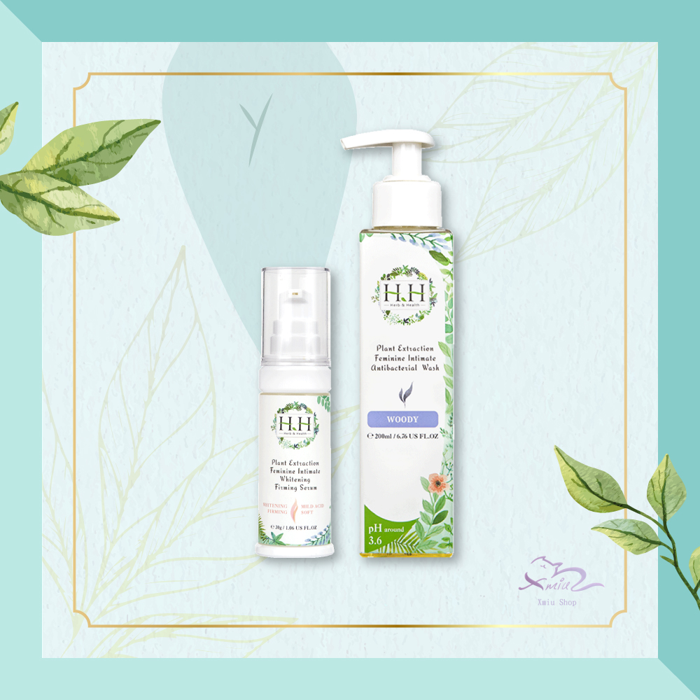 Dung Dịch Vệ Sinh Dạng Gel HH +Kem Dưỡng Trắng Hồng và Se Khít Vùng Kín HH